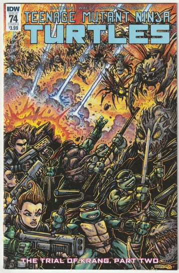 Teenage Mutant Ninja Turtles #74 (2017) - Cover B