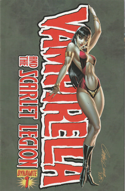 Vampirella and the Scarlet Legion #1 (2011) - J. Scott Campbell cover