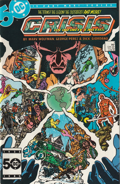 Crisis on Infinite Earths #3 (1985) - Death of Kid Psych, Origin of Alex Luthor