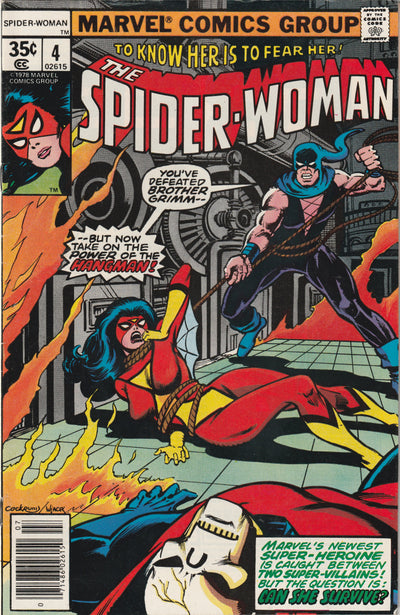 Spider-Woman #4 (1978) - Hangman (Harlan Krueger) Appearance