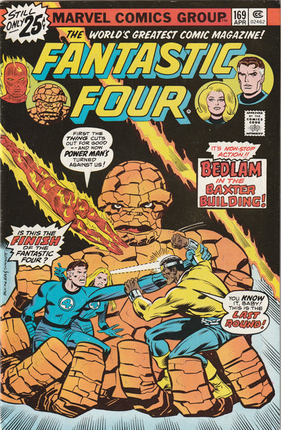 Fantastic Four #169 (1976) - Luke Cage Appearance