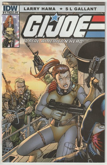G.I. Joe: A Real American Hero #178 (2012) - Cover B by Herb Trimpe