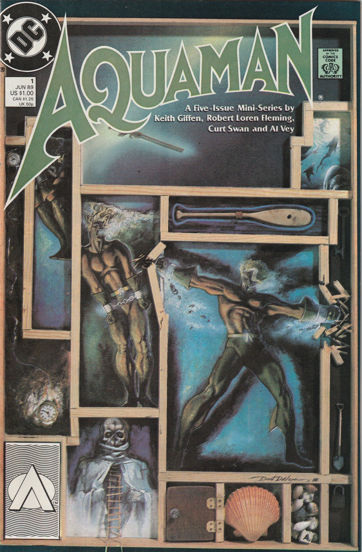 Aquaman #1 (of 3) (Vol 3, 1987)