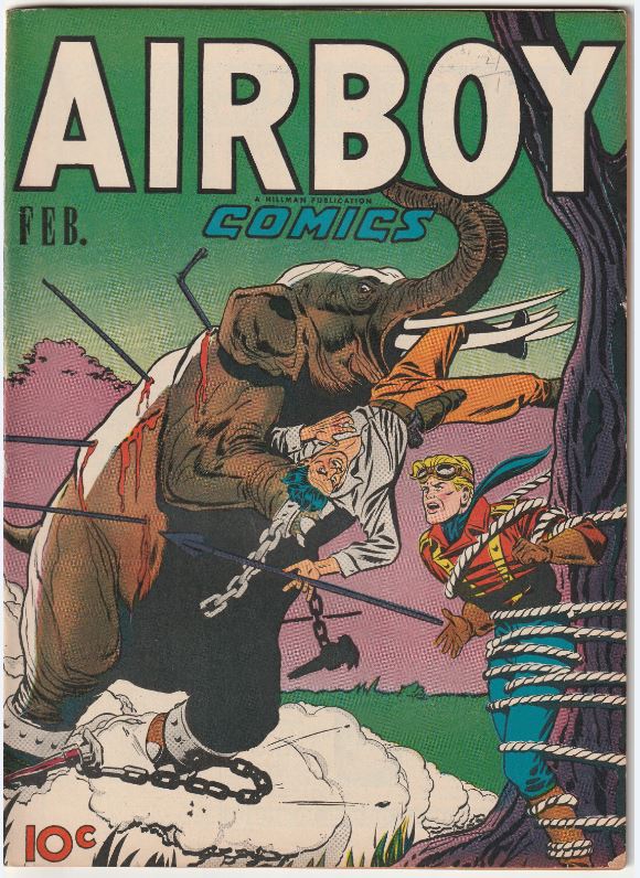 Airboy #1 (Vol 4, 1947) - Iron Lady appearance