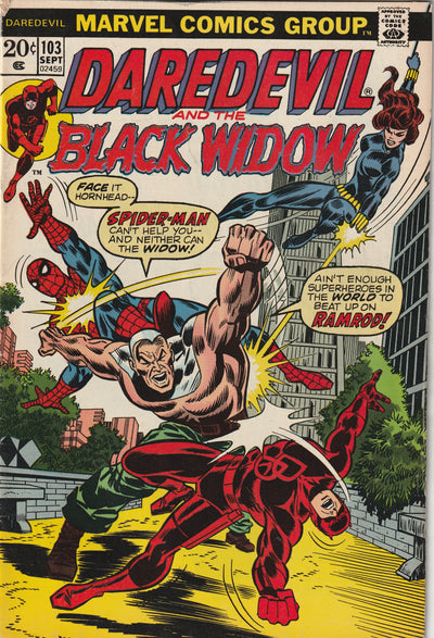 Daredevil #103 (1973) - 1st Appearance of Ramrod