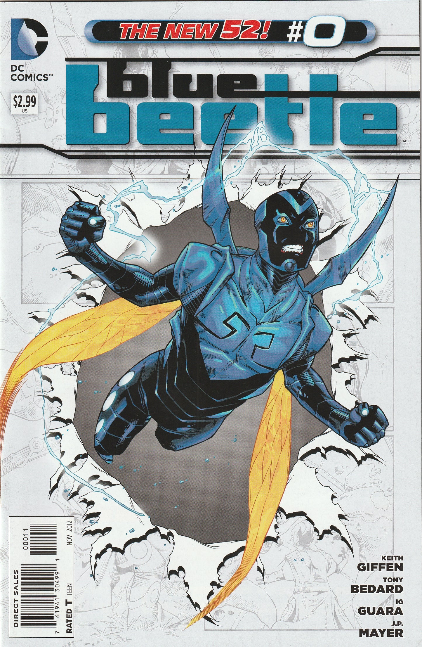 Blue Beetle #0 (2012) - The New 52