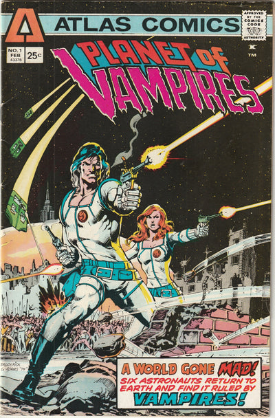 Planet of Vampires (1975) - 3 issue mini series - 1st Pat Broderick work