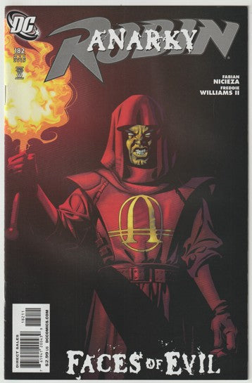Robin #182 (2009) - Faces of Evil tie-in