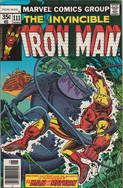 Iron Man #111 (1978) -  Jack of Hearts Appearance