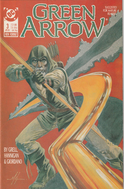 Green Arrow #3 (1988) - Mike Grell