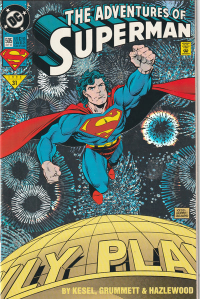 Adventures of Superman #505 (1993) - Holographic Foil Edition