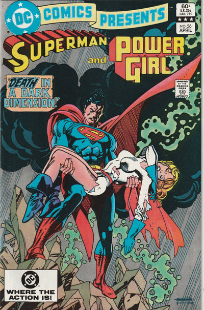 DC Comics Presents #56 (1983) - Superman and Power Girl - 1st Appearance of Maaldor