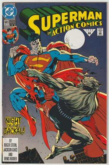 Action Comics #683 (1992) - *2nd Print* 4th Cameo Appearance of Doomsday