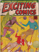 Exciting Comics #5 (1940) - Max Plaisted sci-fi cover