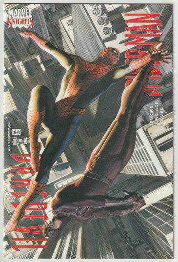 Daredevil/Spider-Men (2001) - 4 issue mini series - Alex Ross covers
