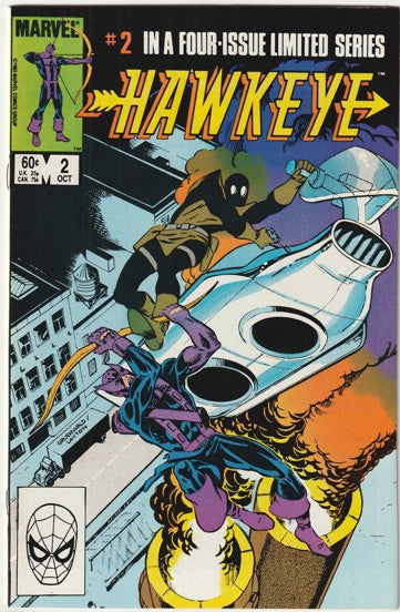 Hawkeye (1983) - 4 issue mini series - Origin of Hawkeye