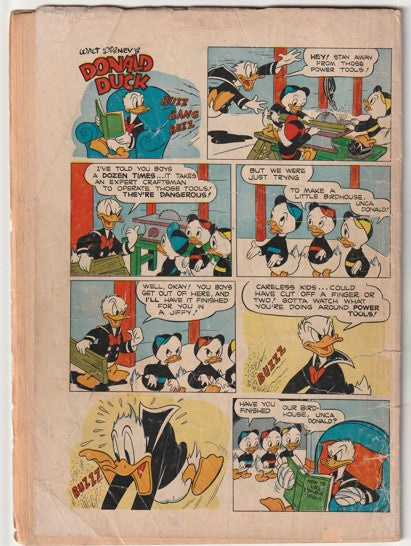 Dell Four Color #308 (1950) - Walt Disney's Donald Duck in "Dangerous Disguise" - Carl Barks