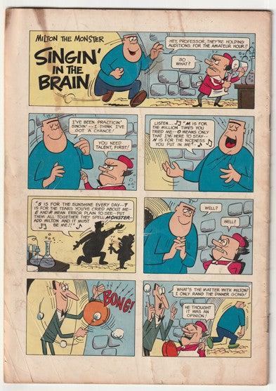 Milton The Monster and Fearless Fly#1 (1966) - one-shot