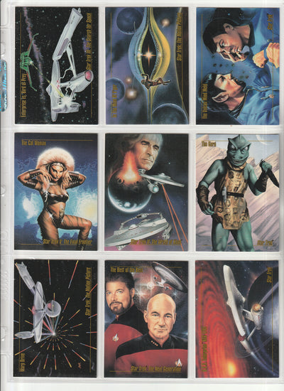 1993 Skybox Master Series STAR TREK - Complete base set