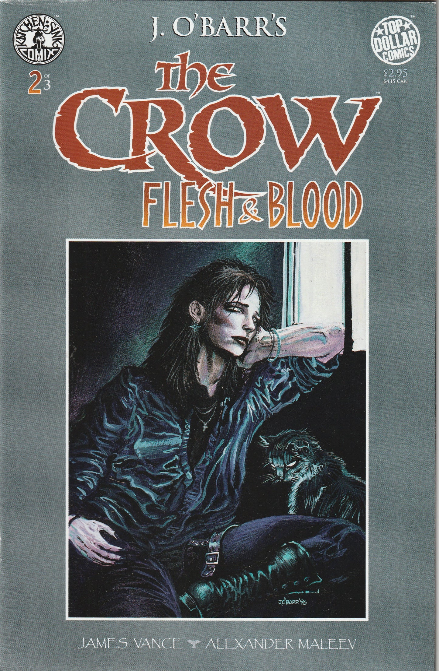 The Crow: Flesh & Blood (1996) - 3 issue mini series