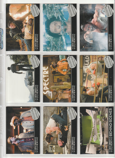 2009 Rittenhouse Archives X-Men Origins Wolverine Movie Trading Cards - Complete base set