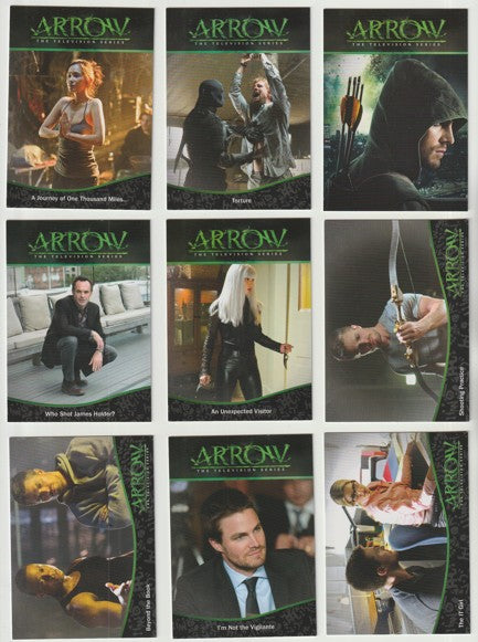 1994 Cryptozoic - ARROW The Television Series Season 1  - Complete base set
