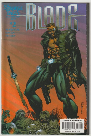 Blade (1998-1999) - 3 issue mini series - Strange Tales line