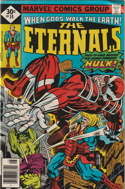 Eternals #14 (1977) - 1st Appearance of the Hulk Robot