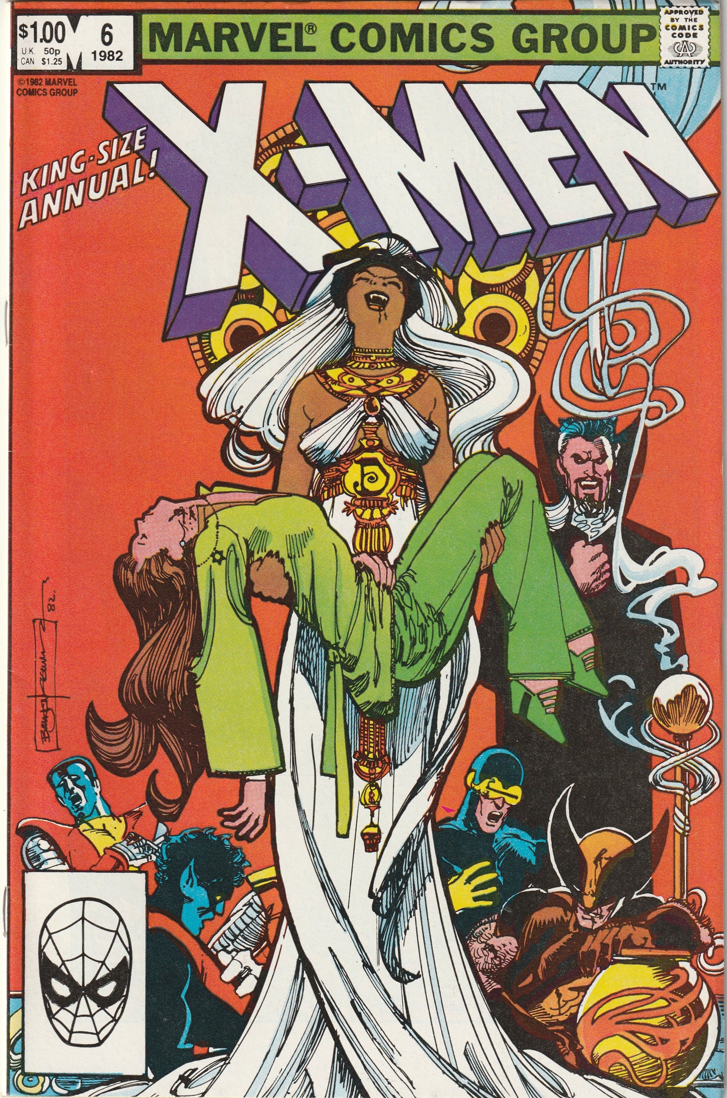 Uncanny X-Men Annual #6 (1982)- Dracula