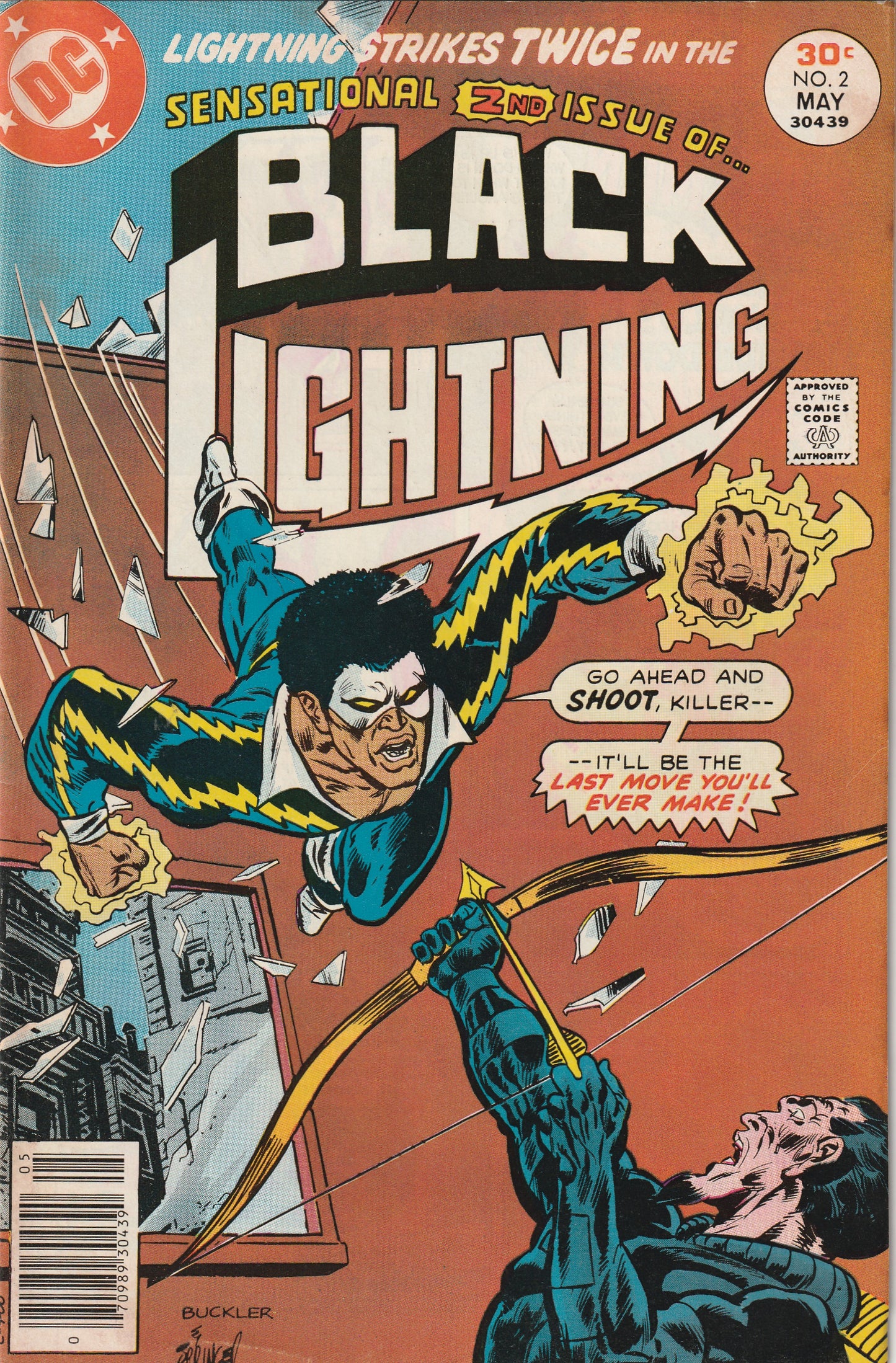 Black Lightning #2 (1977) - 2nd appearance of Black Lightning