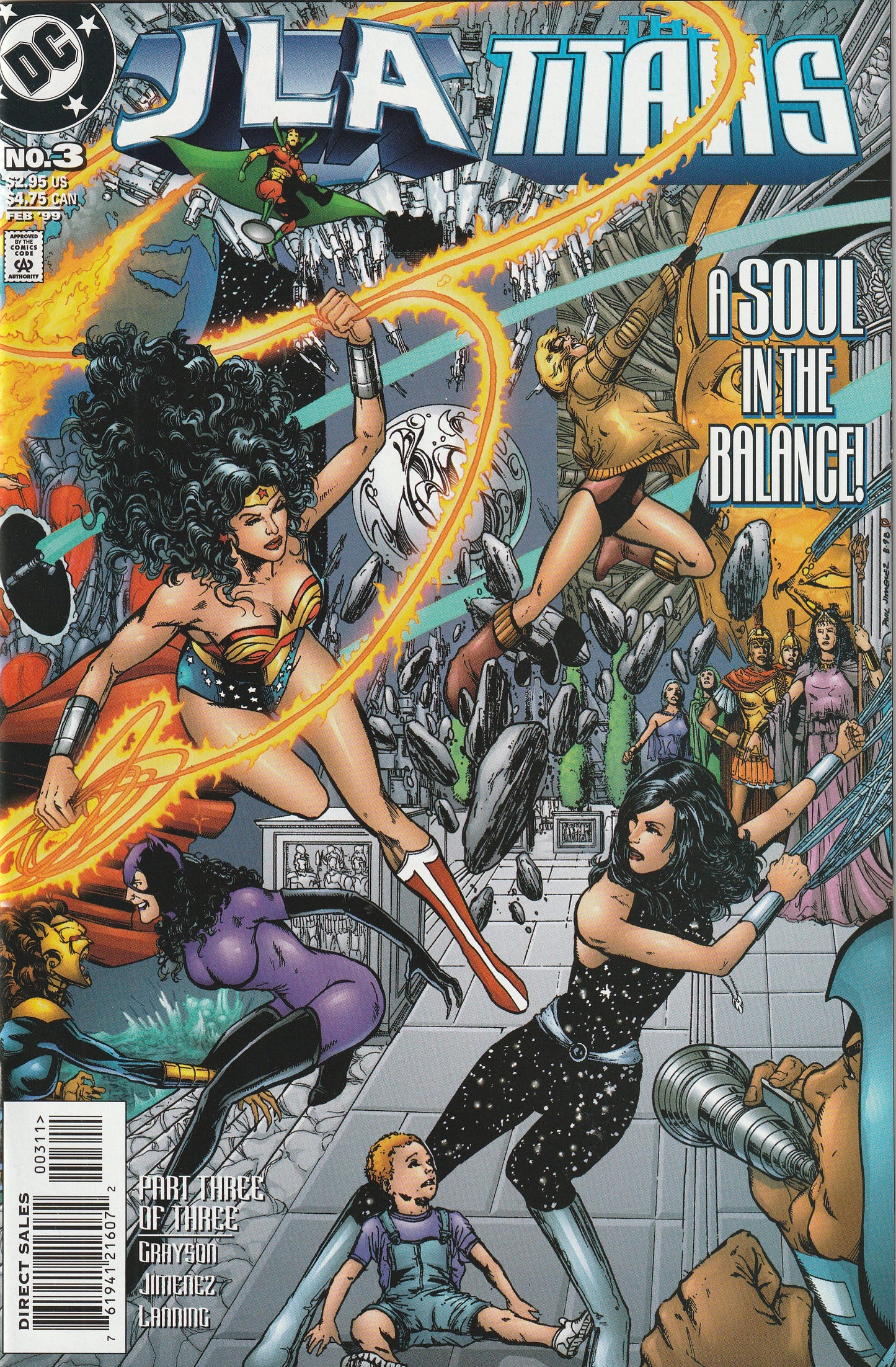 JLA: The Titans (1998-1999) - Complete 3 issue mini-series