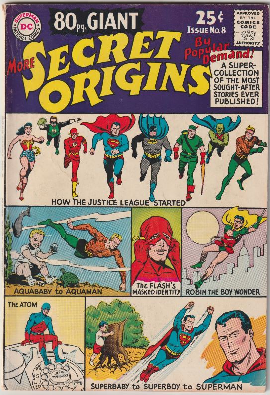 80 Page Giant #8 (1965) - More Secret Origins