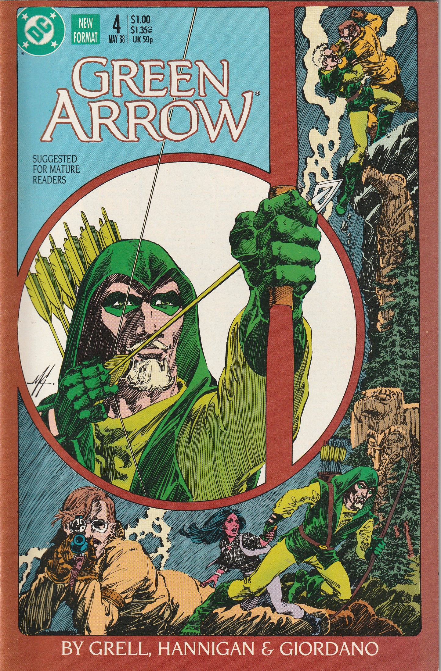 Green Arrow #4 (1988) - Mike Grell