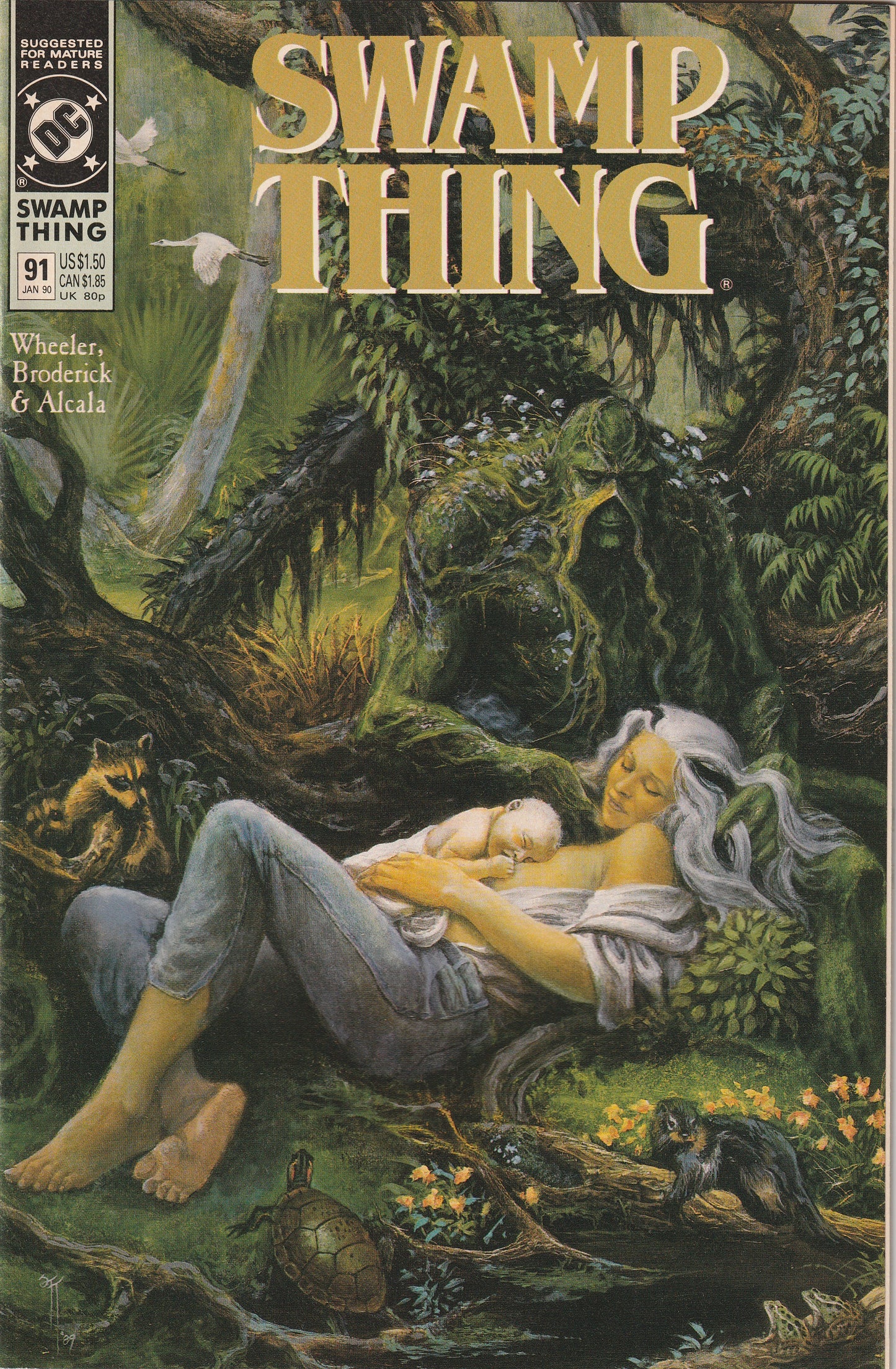 Swamp Thing #91 (Vol 2, 1990)