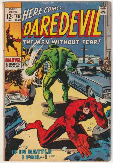 Daredevil #50 (1969) - Barry Smith cover