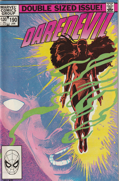 Daredevil #190 (1983) - Return of Elektra, Double sized issue.