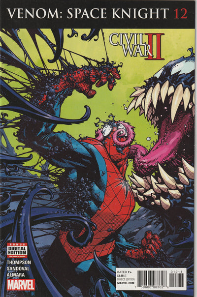 Venom Space Knight #12 (2016) - Civil War II tie-in