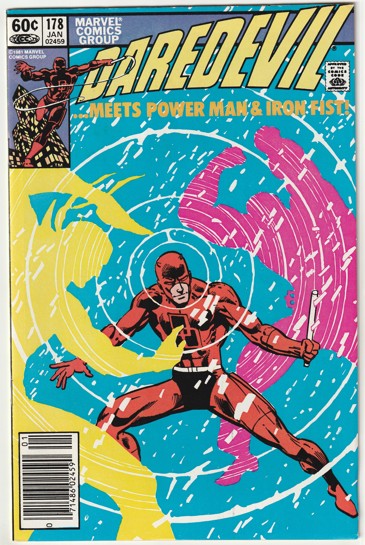 Daredevil #178 (1982) - 1st Meeting Between Daredevil, Iron Fist and Luke Cage