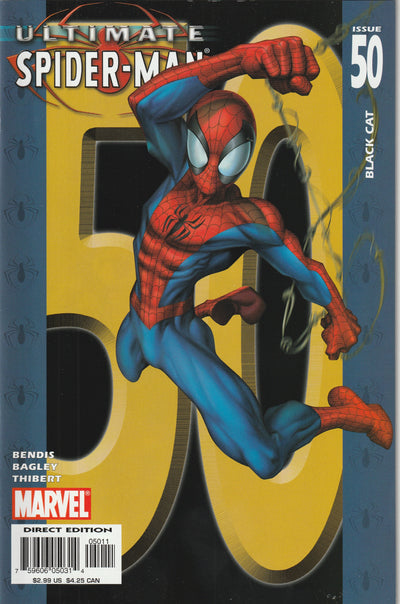 Ultimate Spider-Man #50 (2004) - 1st appearance of Ultimate Black Cat (Felicia Hardy)