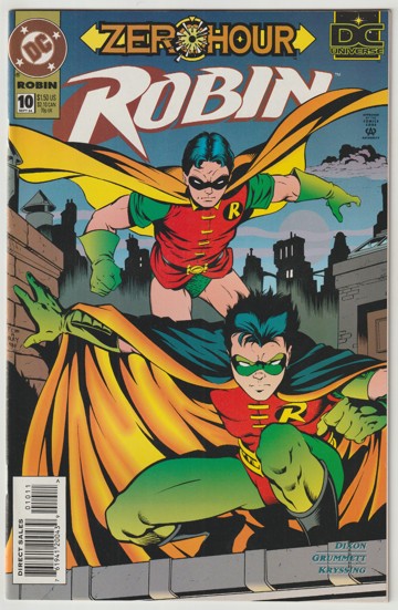 Robin #10 (1994) - Zero Hour tie-in
