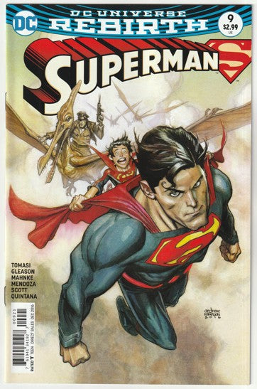 Superman #9 (2016) - Rebirth - Andrew Robinson Variant Cover