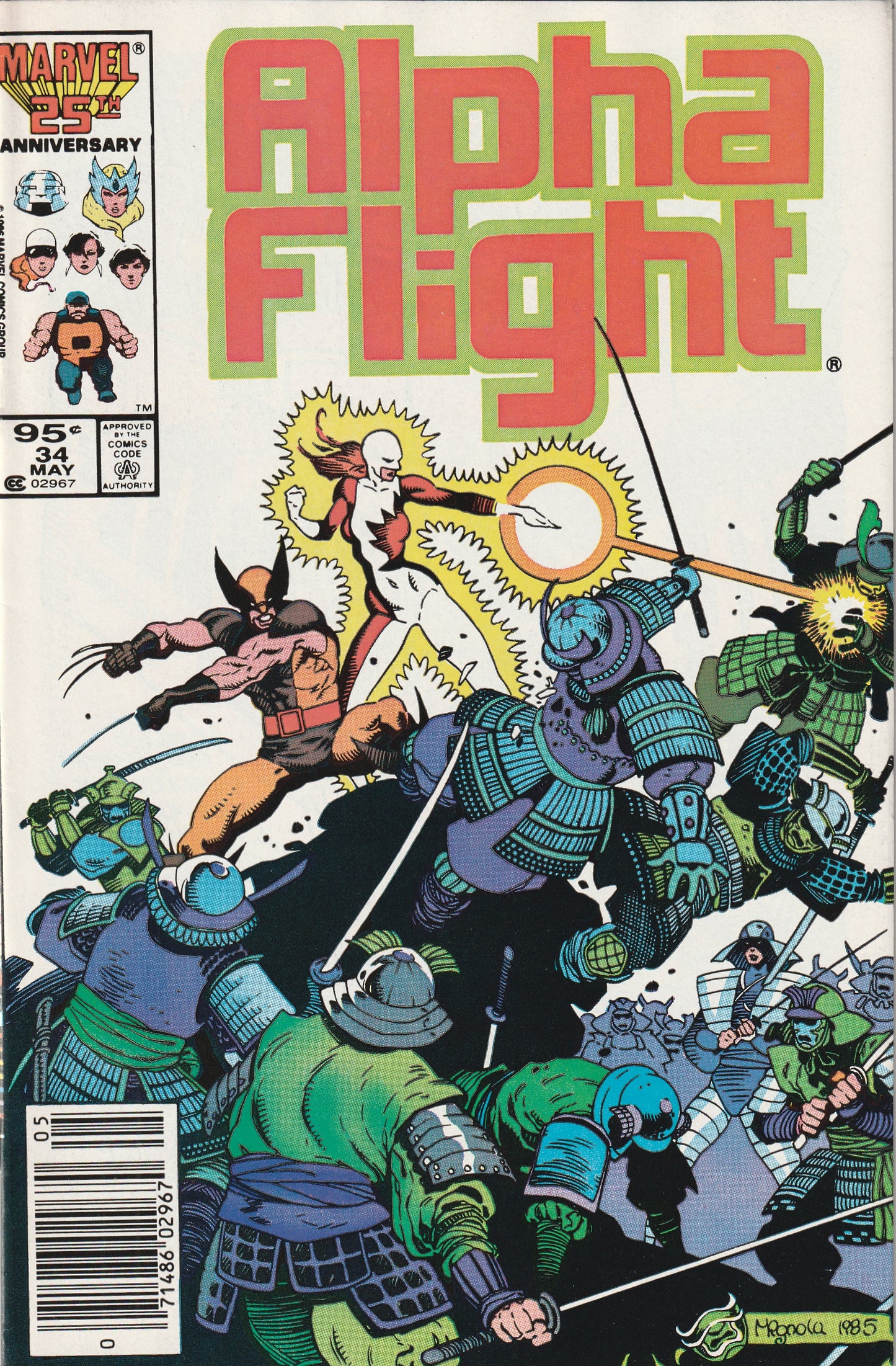 Alpha Flight #34 (1986) - Wolverine back story