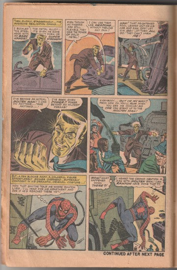 Amazing Spider-Man #28 (1965) - 1st App. & Origin of Molten Man