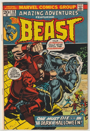Amazing Adventures #16 (1973) - Juggernaut Appearance
