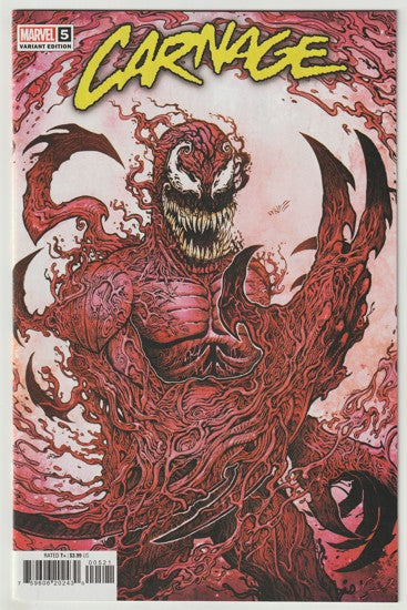 Carnage #5 (2022) - Maria Wolf Variant Cover