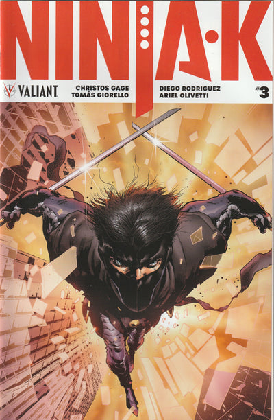 Ninja-K #3 (2017) - Cover A by Trevor Hairsine