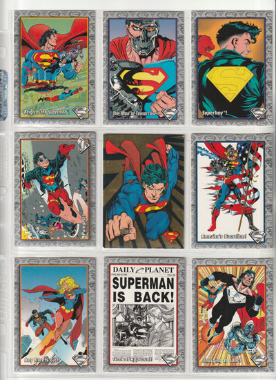 1993 Skybox The Return of Superman - Complete base set