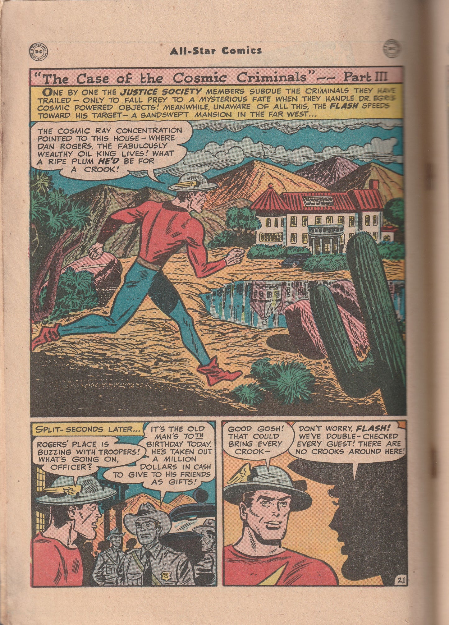 All-Star Comics #45 (1949) - *Coverless*