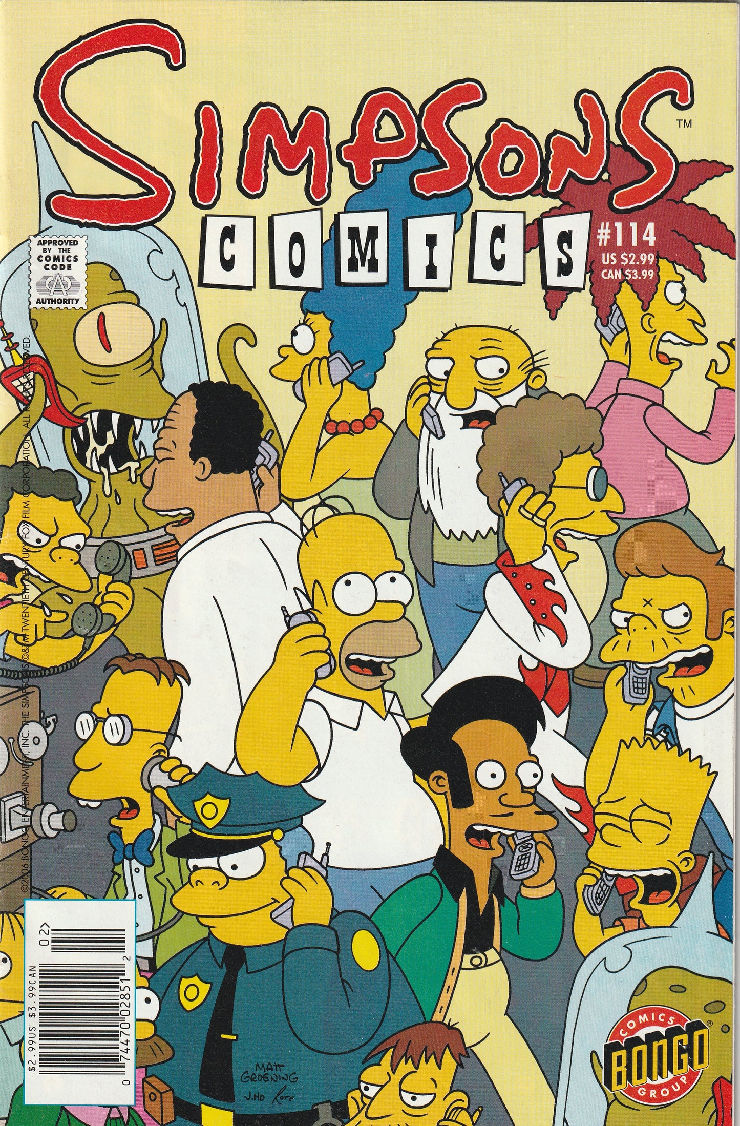 Simpsons Comics #114 (2005)