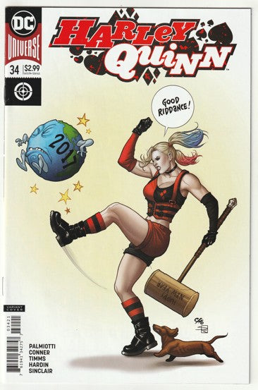 Harley Quinn #34 (2018) - Frank Cho Variant Cover